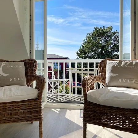Appartement Haus Duenenrose App 2 Mit Balkon à Westerland Extérieur photo